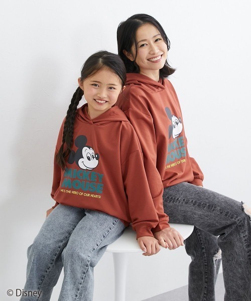 Disney（ディズニー）の「【販売終了】【Disney】いろいろキャラクターフード付トレーナー(親子おそろいコーデ可）（スウェット・レディース・オフホワイト/テラコッタ/ブラック・5L～6L/L～LL/3L～4L）」の20枚目の写真