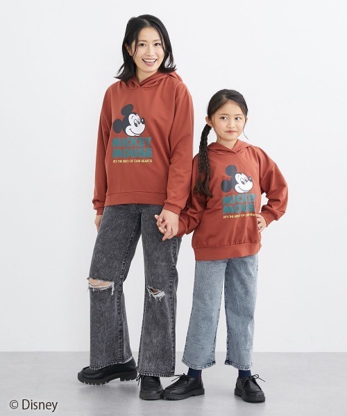 Disney（ディズニー）の「【販売終了】【Disney】いろいろキャラクターフード付トレーナー(親子おそろいコーデ可）（スウェット・レディース・オフホワイト/テラコッタ/ブラック・5L～6L/L～LL/3L～4L）」の21枚目の写真