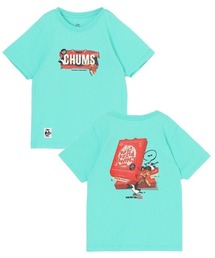 78912　CHUMS　チャムス　Tシャツ　緑　Ｓ CHUMS チャムス ヘビーウエイト ロゴ Tシャツ メンズ 半袖 オーバー