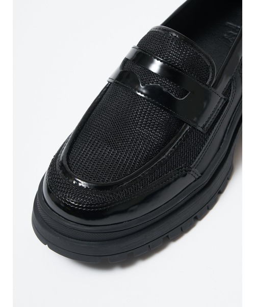 Bella lume(ベッラルーメ)の「《Bella Lume(ベッラルーメ)》スニーカーローファー(スニーカー・レディース・ブラック・MEDIUM/LARGE/SMALL)」の12枚目の写真