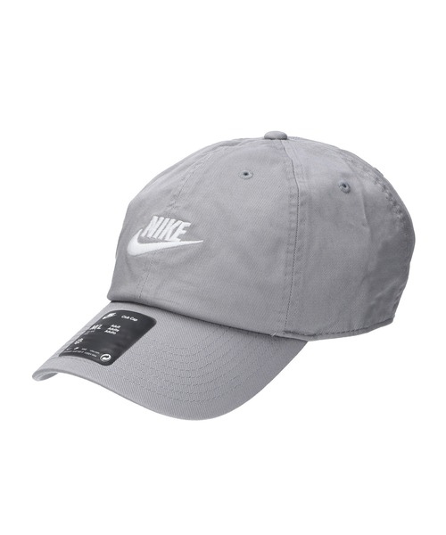 NIKE(ナイキ)の「NIKE CLUB CB FUT WSH L CAP FB536(キャップ・レディース・ホワイト/レッド/ベージュ/ネイビー/グレー/ブラック・ONE SIZE)」の3枚目の写真