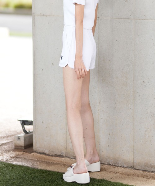 DC（ディーシー）の「DC/ディーシー スウェットショートパンツ LWS252301（スウェットパンツ・レディース・ブラック/ターコイズブルー/グレー/マルチ/スミクロ/ホワイト・S/M）」の9枚目の写真