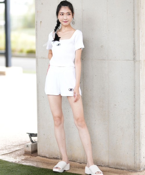 DC（ディーシー）の「DC/ディーシー スウェットショートパンツ LWS252301（スウェットパンツ・レディース・ブラック/ターコイズブルー/グレー/マルチ/スミクロ/ホワイト・S/M）」の12枚目の写真