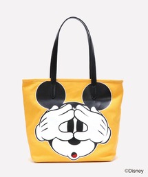 Disney（ディズニー）の「【 Disney / ディズニー 】 ミッキーマウス キャンバストート 中（トートバッグ）」