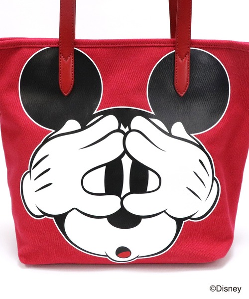 Disney / ディズニー 】 ミッキーマウス キャンバストート 中