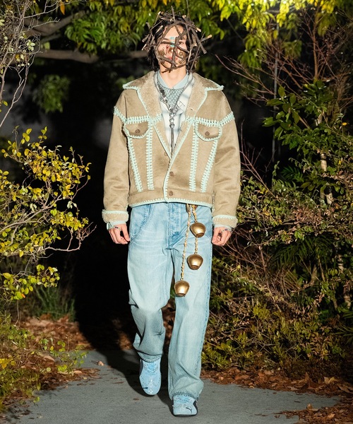 amok（アモク）の「DOCKING SHIRT（シャツ/ブラウス・メンズ・ブラック/ミント・S/M/L）」の3枚目の写真