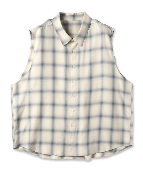 amok（アモク）の「DOCKING SHIRT（シャツ/ブラウス・メンズ・ブラック/ミント・S/M/L）」の8枚目の写真