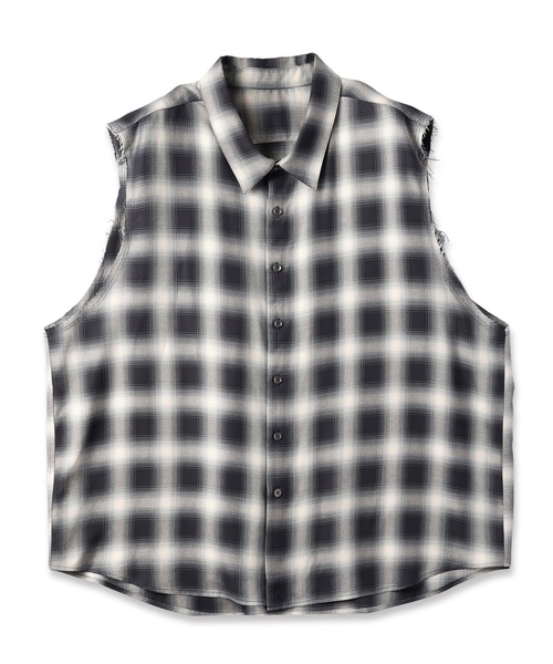 amok（アモク）の「DOCKING SHIRT（シャツ/ブラウス・メンズ・ブラック/ミント・S/M/L）」の12枚目の写真