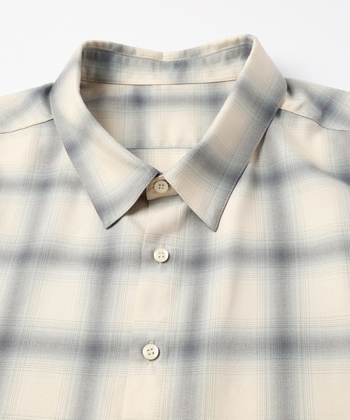 amok（アモク）の「DOCKING SHIRT（シャツ/ブラウス・メンズ・ブラック/ミント・S/M/L）」の19枚目の写真