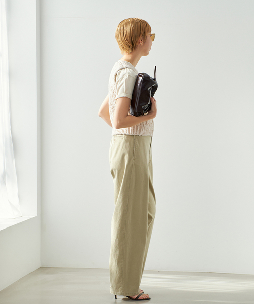 plage（プラージュ）の「COTTON SLUB KNIT ベスト（ベスト