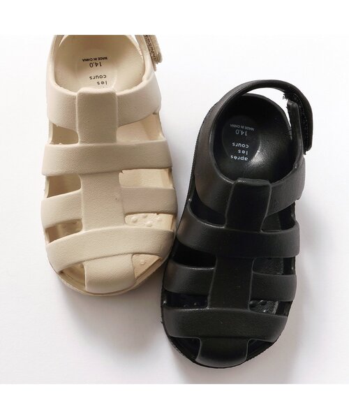 apres les cours(アプレレクール)の「EVAグルカサンダル(サンダル・キッズ・ブラック/ベージュ・15 /16/17/18/19/14)」の13枚目の写真