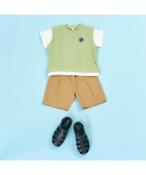 apres les cours(アプレレクール)の「EVAグルカサンダル(サンダル・キッズ・ブラック/ベージュ・15 /16/17/18/19/14)」の11枚目の写真