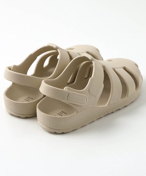 apres les cours(アプレレクール)の「EVAグルカサンダル(サンダル・キッズ・ブラック/ベージュ・15 /16/17/18/19/14)」の8枚目の写真