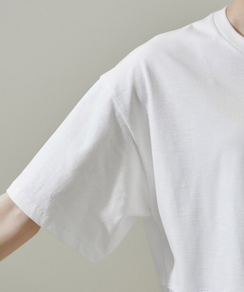 シェルスカラップTシャツ 2（Tシャツ/カットソー）｜SALON adam