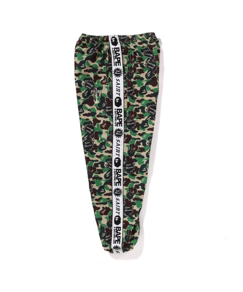 パンツ A BATHING APE BAPE X SAINT MXXXXXX ABC CAMO TRACK PANTS（その他パンツ）｜A