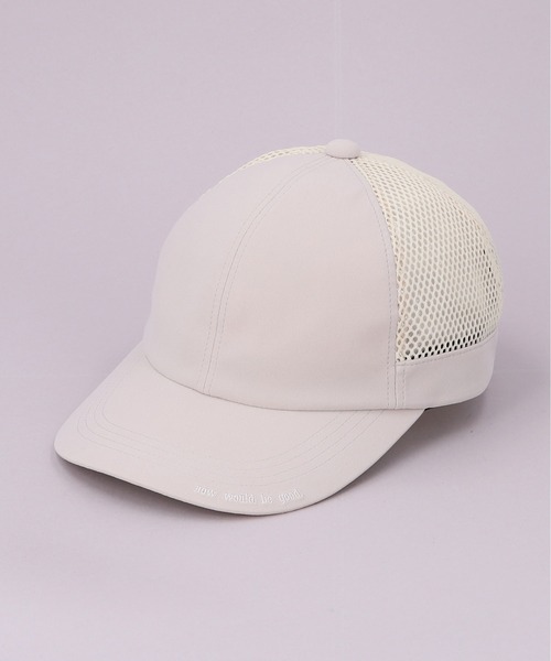CA4LA（カシラ）の「NWBG MESH（キャップ・レディース・ベージュ/グレー/ブラック・ONESIZE）」の15枚目の写真