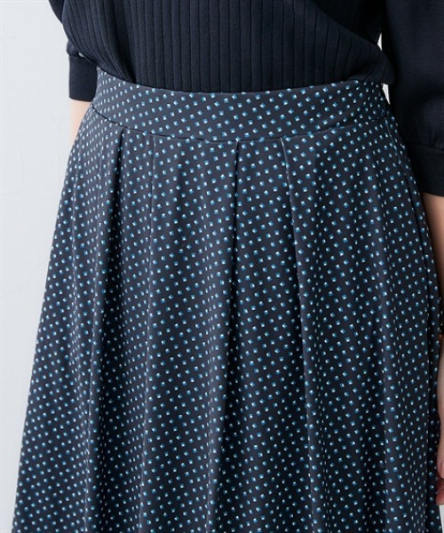 7days Life Styling（セブンデイズライフスタイリング）の「カットソー素材フレアスカート（裏地付）<大きいサイズ有>（スカート・レディース・ブラック/ブラック系2/ベージュ系1/ブラック系1・S/M/L/LL/3L）」の10枚目の写真