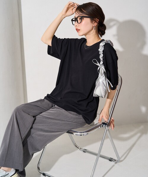 新品タグ付き✨TRAVALMANUEL 天竺Tシャツ プルオーバー 2枚セット NARU(ナル) 40/2天竺 BoyMeetsGirl-Tシャツ 649010 | all_items