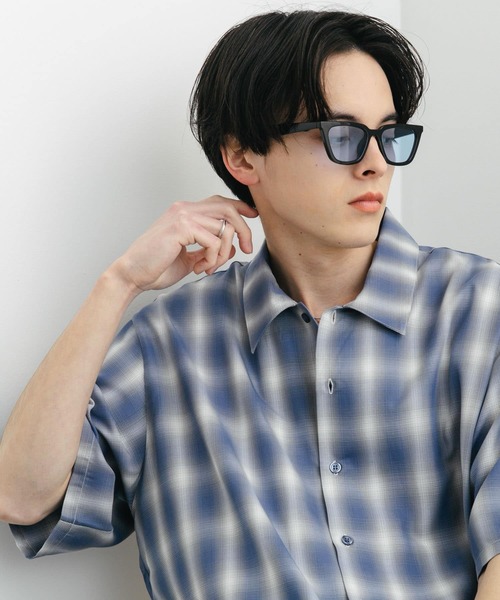 SENSE OF PLACE by URBAN RESEARCH(センスオブプレイスバイアーバンリサーチ)の「キャットアイサングラス(メガネ・メンズ・ブラウン/ブラック系その他/ブラック・ONE)」の5枚目の写真