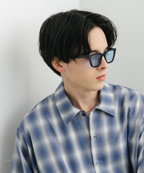 SENSE OF PLACE by URBAN RESEARCH(センスオブプレイスバイアーバンリサーチ)の「キャットアイサングラス(メガネ・メンズ・ブラウン/ブラック系その他/ブラック・ONE)」の6枚目の写真