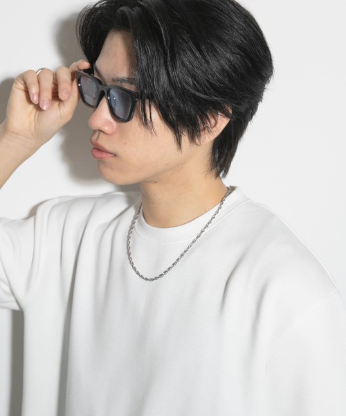 SENSE OF PLACE by URBAN RESEARCH(センスオブプレイスバイアーバンリサーチ)の「キャットアイサングラス(メガネ・メンズ・ブラウン/ブラック系その他/ブラック・ONE)」の8枚目の写真