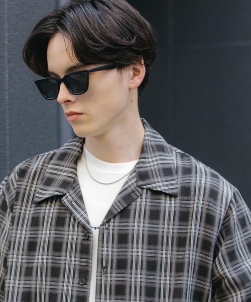 SENSE OF PLACE by URBAN RESEARCH(センスオブプレイスバイアーバンリサーチ)の「キャットアイサングラス(メガネ・メンズ・ブラウン/ブラック系その他/ブラック・ONE)」の10枚目の写真