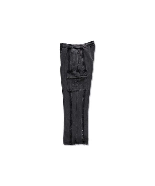 WIND AND SEA（ウィンダンシー）の「Sulfer Acid Baggy Cargo Pant（スウェットパンツ・メンズ・アイボリー/ブラック/チャコール・XL/S/M/L）」の16枚目の写真