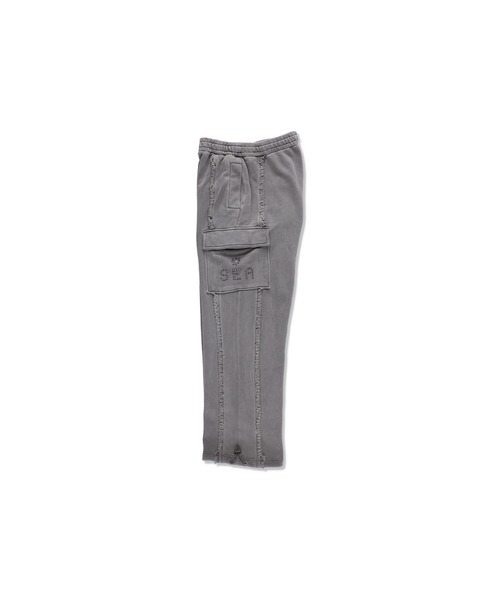 WIND AND SEA（ウィンダンシー）の「Sulfer Acid Baggy Cargo Pant（スウェットパンツ・メンズ・アイボリー/ブラック/チャコール・XL/S/M/L）」の11枚目の写真