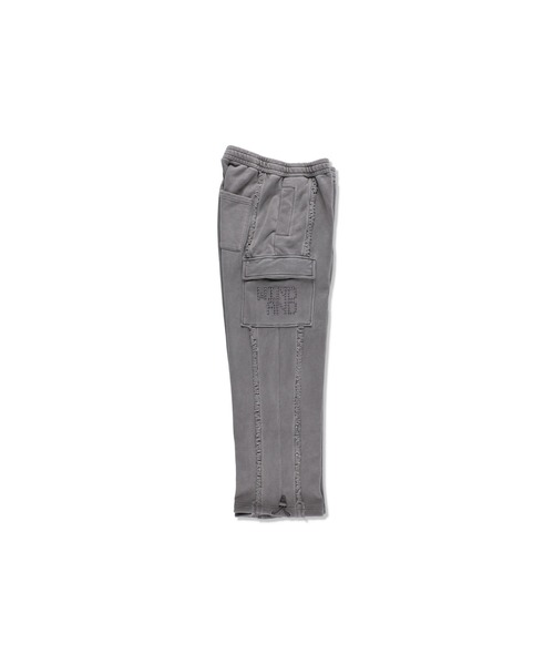 WIND AND SEA（ウィンダンシー）の「Sulfer Acid Baggy Cargo Pant（スウェットパンツ・メンズ・アイボリー/ブラック/チャコール・XL/S/M/L）」の10枚目の写真