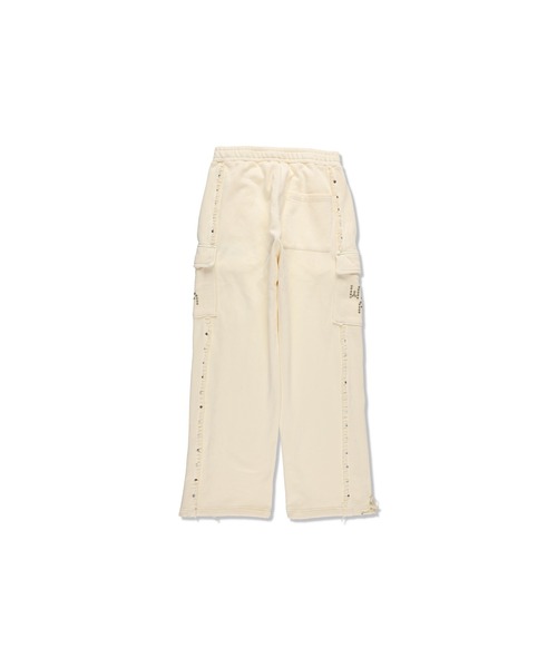 WIND AND SEA（ウィンダンシー）の「Sulfer Acid Baggy Cargo Pant（スウェットパンツ・メンズ・アイボリー/ブラック/チャコール・XL/S/M/L）」の7枚目の写真