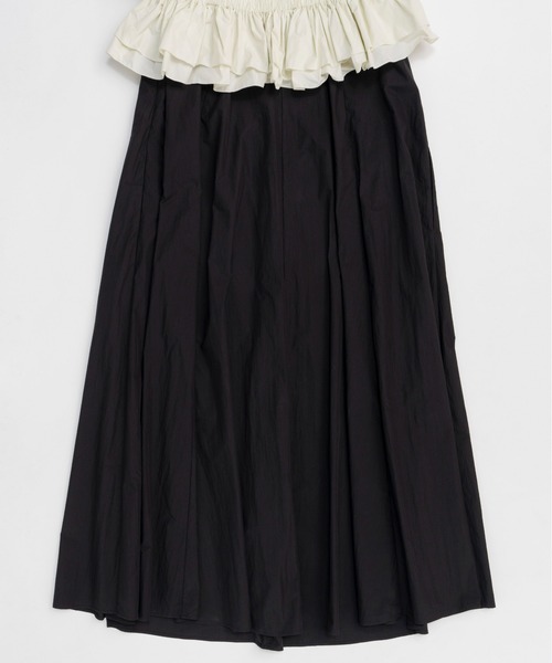 Ruffle Bear Maxi Dress/フリルベアマキシドレス【MAISON