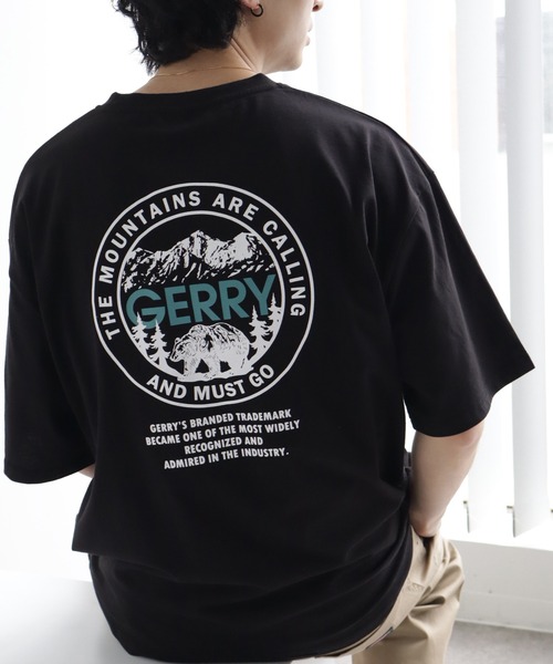 【GERRY/ジェリー】アソートバックプリント半袖Tシャツ