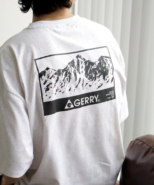 【GERRY/ジェリー】アソートバックプリント半袖Tシャツ