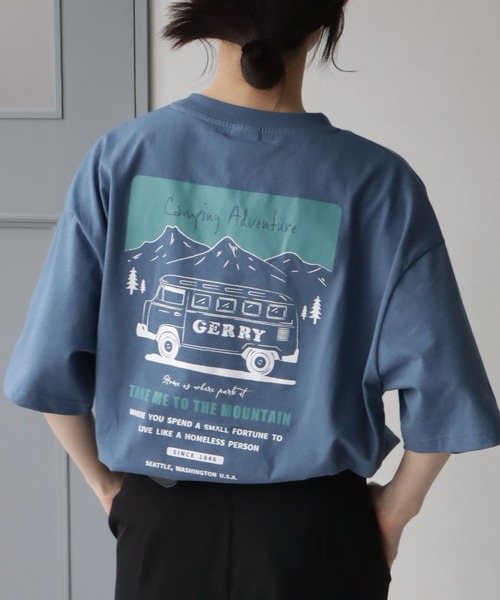 【GERRY/ジェリー】アソートバックプリント半袖Tシャツ