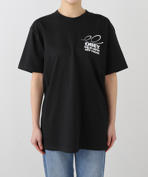 OBEY(オベイ)の「【OBEY / オベイ】 OBEY BIZZARE NEW 165264057-25P(Tシャツ/カットソー・レディース・ホワイト/ブラック・MEDIUM/SMALL)」の18枚目の写真