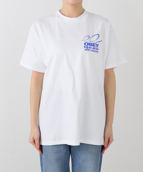 OBEY(オベイ)の「【OBEY / オベイ】 OBEY BIZZARE NEW 165264057-25P(Tシャツ/カットソー・レディース・ホワイト/ブラック・MEDIUM/SMALL)」の19枚目の写真