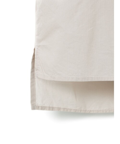 MidiUmi(ミディウミ)の「MidiUmi ギャザーワイドシャツ(シャツ/ブラウス・レディース・ブラック/ホワイト系その他/オフホワイト/サックスブルー/ブルー/ライトグレー・FREE)」の10枚目の写真