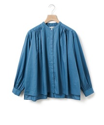 MidiUmi ギャザーワイドシャツ