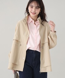 Ehre style（エーレスタイル）の「2wayで楽しむ綺麗めでカワイイギャザーブルゾン（ブルゾン）」