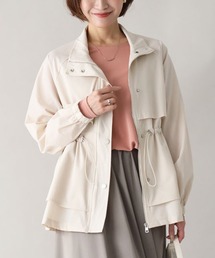 Ehre style（エーレスタイル）の「2wayで楽しむ綺麗めでカワイイギャザーブルゾン（ブルゾン）」