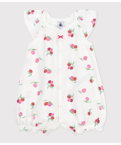 セール】ショートロンパース（ロンパース）｜PETIT BATEAU（プチバトー