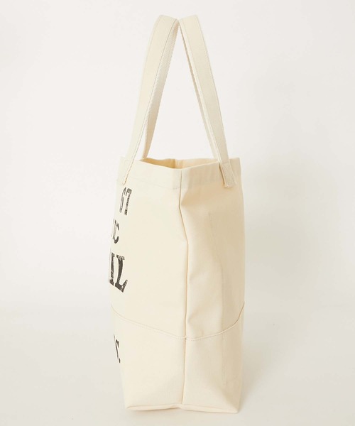 HOLLYWOOD RANCH MARKET（ハリウッドランチマーケット）の「ポリエステルキャンバス B.B.MAIL トートバッグ（トートバッグ・メンズ・ナチュラル/ブラック・ONE SIZE）」の9枚目の写真
