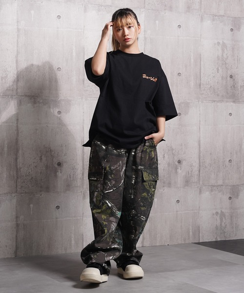 1111clothing(ワンフォークロージング)の「NEW JACK クレヨンタッチ イラストTシャツ / NEW JACK Crayon Touch Illustration T-shirt(Tシャツ/カットソー・メンズ・ブラック/ホワイト・M/L)」の15枚目の写真