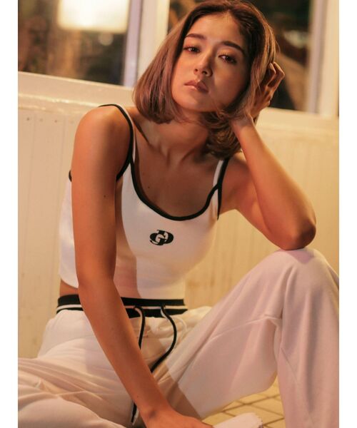 GYDA  ジェイダ  GD バイカラーキャミソール 即納 GYDA キャミソール GD バイカラーキャミソール : ZOZOTOWN Yahoo
