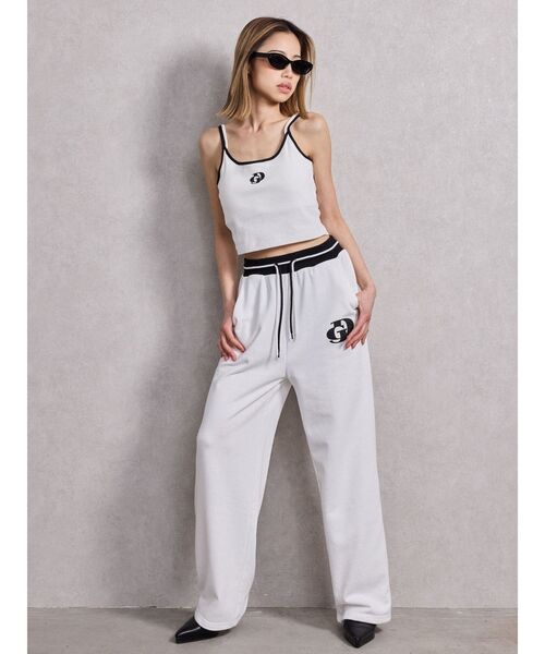 GYDA（ジェイダ）の「GD バイカラーキャミソール（キャミソール・レディース・オフホワイト/ブラック/ベージュ・FREE）」の6枚目の写真