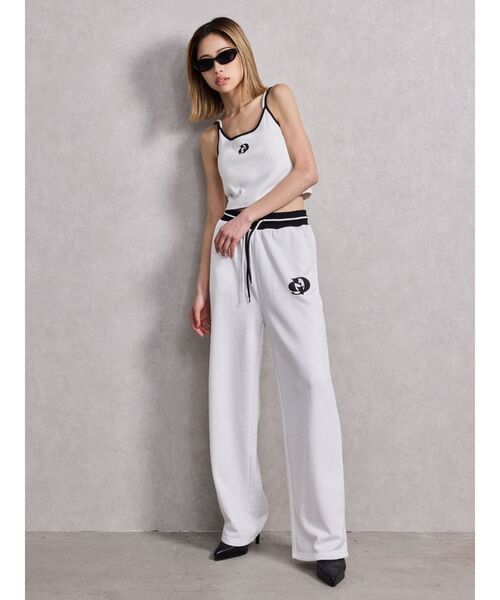 GYDA（ジェイダ）の「GD バイカラーキャミソール（キャミソール・レディース・オフホワイト/ブラック/ベージュ・FREE）」の7枚目の写真