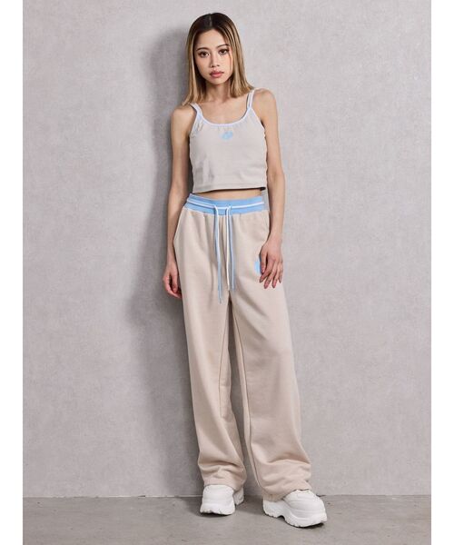 GYDA（ジェイダ）の「GD バイカラーキャミソール（キャミソール・レディース・オフホワイト/ブラック/ベージュ・FREE）」の10枚目の写真