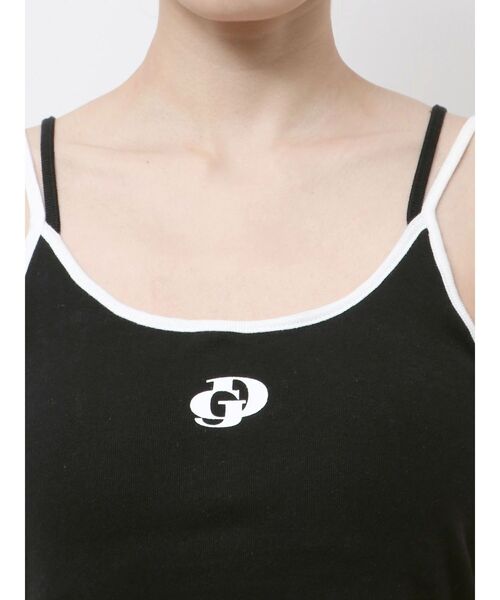 GYDA（ジェイダ）の「GD バイカラーキャミソール（キャミソール・レディース・オフホワイト/ブラック/ベージュ・FREE）」の15枚目の写真