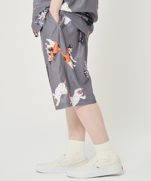 CORISCO(コリスコ)の「カットサッカー総柄プリントショーツ(M1)(その他パンツ・メンズ・その他5/その他4/その他6/その他1/その他3/その他2・MEDIUM/X-LARGE/LARGE)」の2枚目の写真