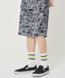 カットサッカー総柄プリントショーツ(M1)